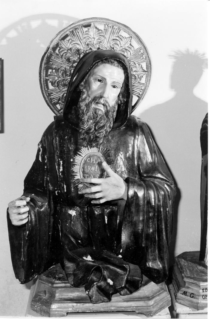 San Francesco di Paola (scultura) - bottega campana (prima metà sec. XVIII)