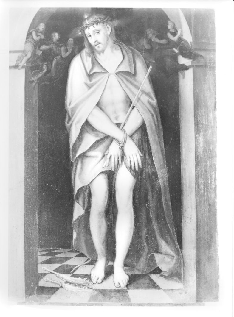 Ecce Homo (dipinto) di Lama Giovan Battista (attribuito) (fine sec. XVI)