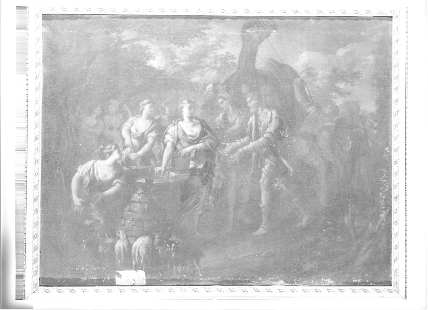 Rebecca al pozzo (dipinto) di Beltrano Agostino (attribuito) (secondo quarto sec. XVII)