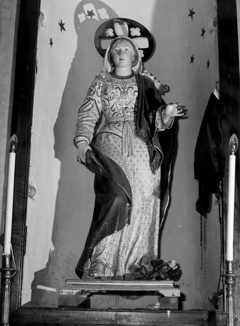 Santa Barbara (statua) - bottega campana (fine sec. XIX)