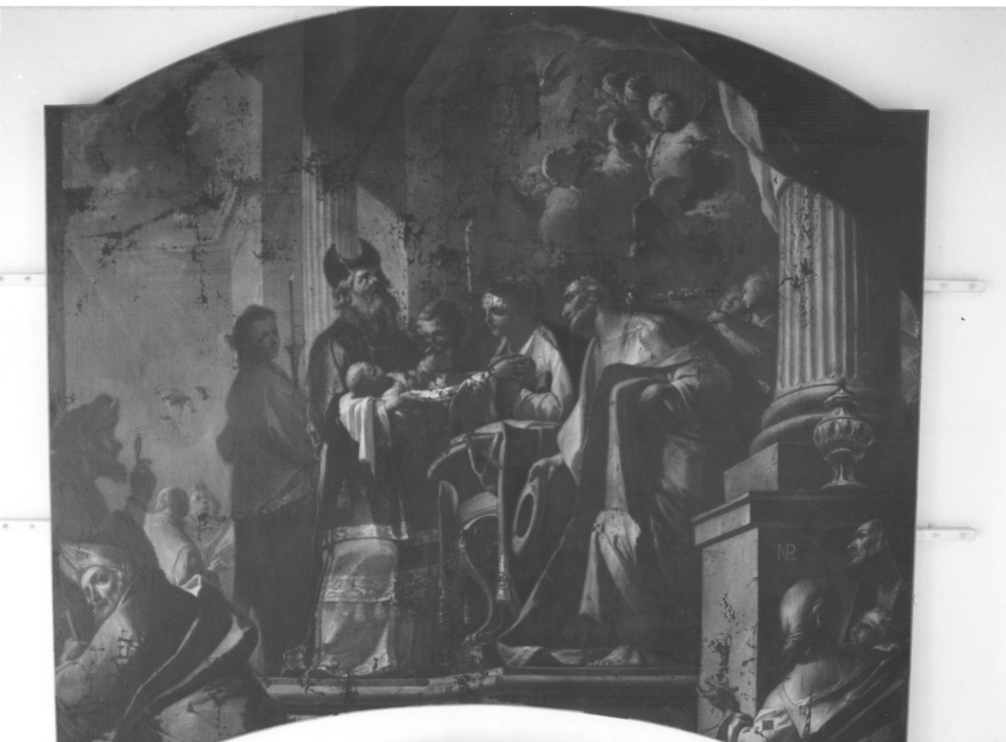 presentazione di Gesù al tempio (dipinto) di Peccheneda Nicola (sec. XVIII)