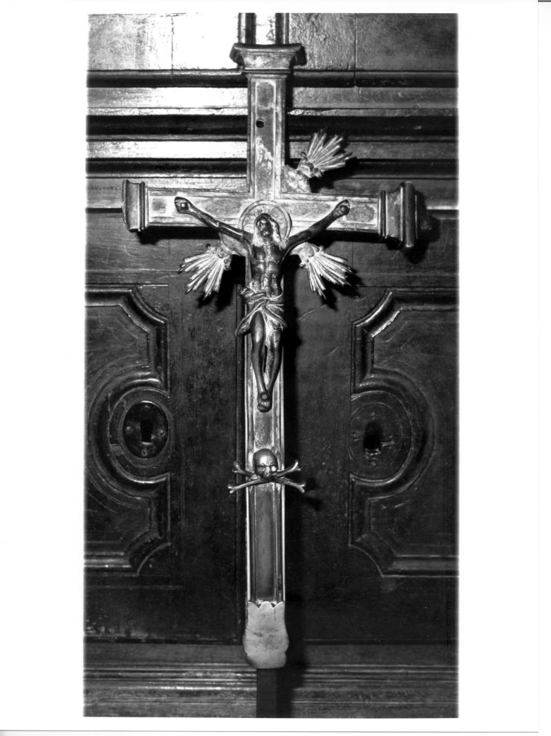 croce processionale - bottega Italia meridionale (sec. XIX)