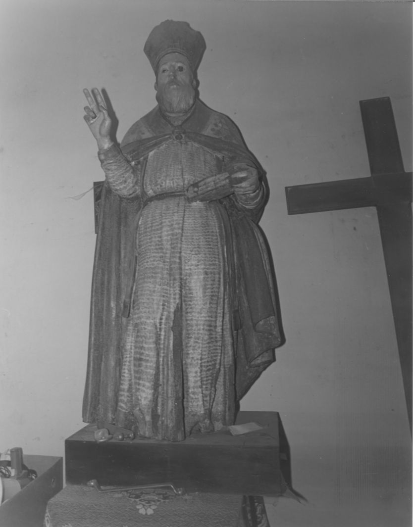 San Nicola di Bari (statua) - bottega campana (sec. XVII)