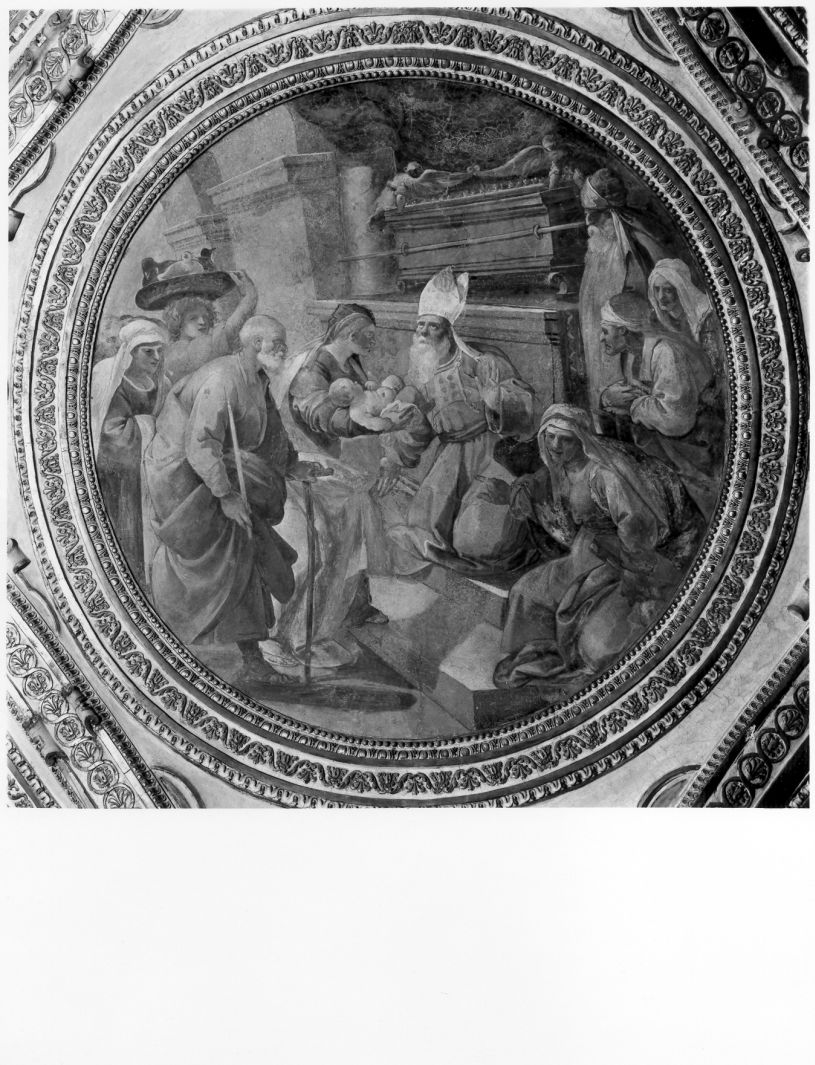 presentazione di Gesù al tempio (dipinto, ciclo) di Corenzio Belisario (sec. XVII)