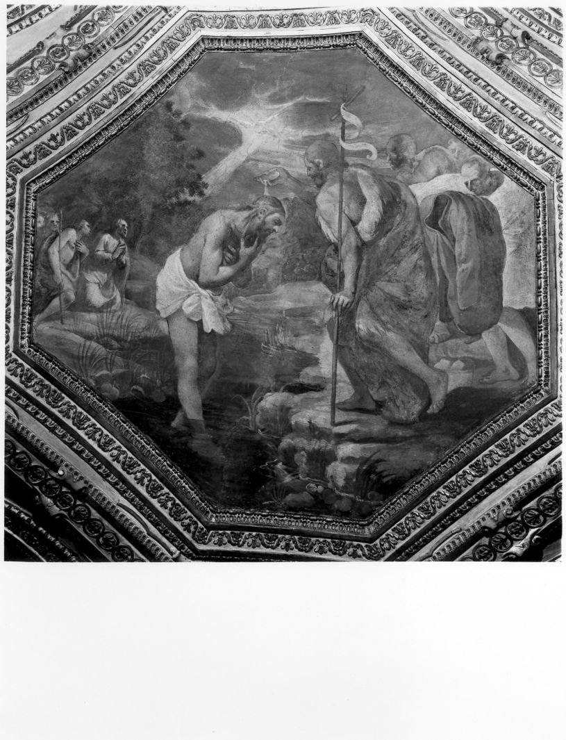 battesimo di Cristo (dipinto, ciclo) di Corenzio Belisario (sec. XVII)