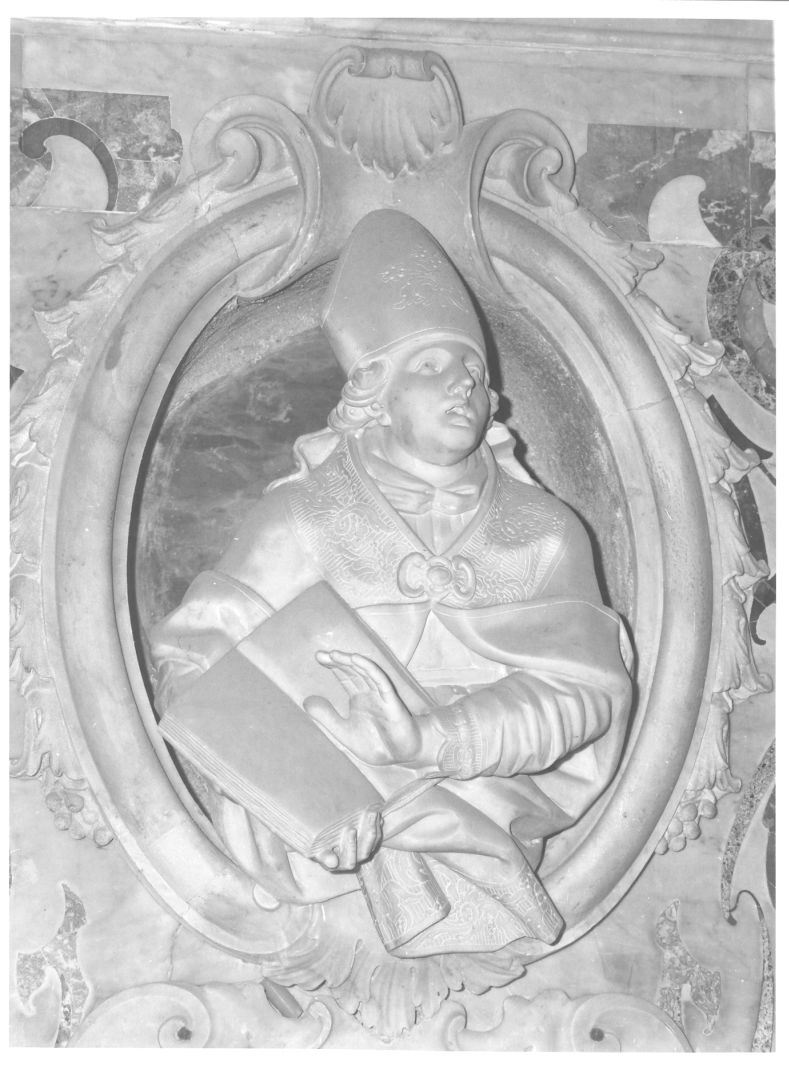 vescovo (scultura) di Ragozzino Francesco (sec. XVIII)