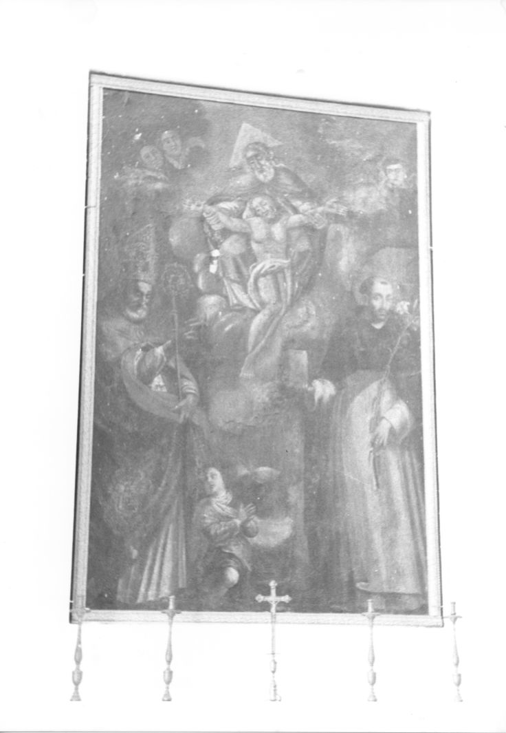Trinità e Santi (dipinto) - ambito campano (inizio sec. XVIII)