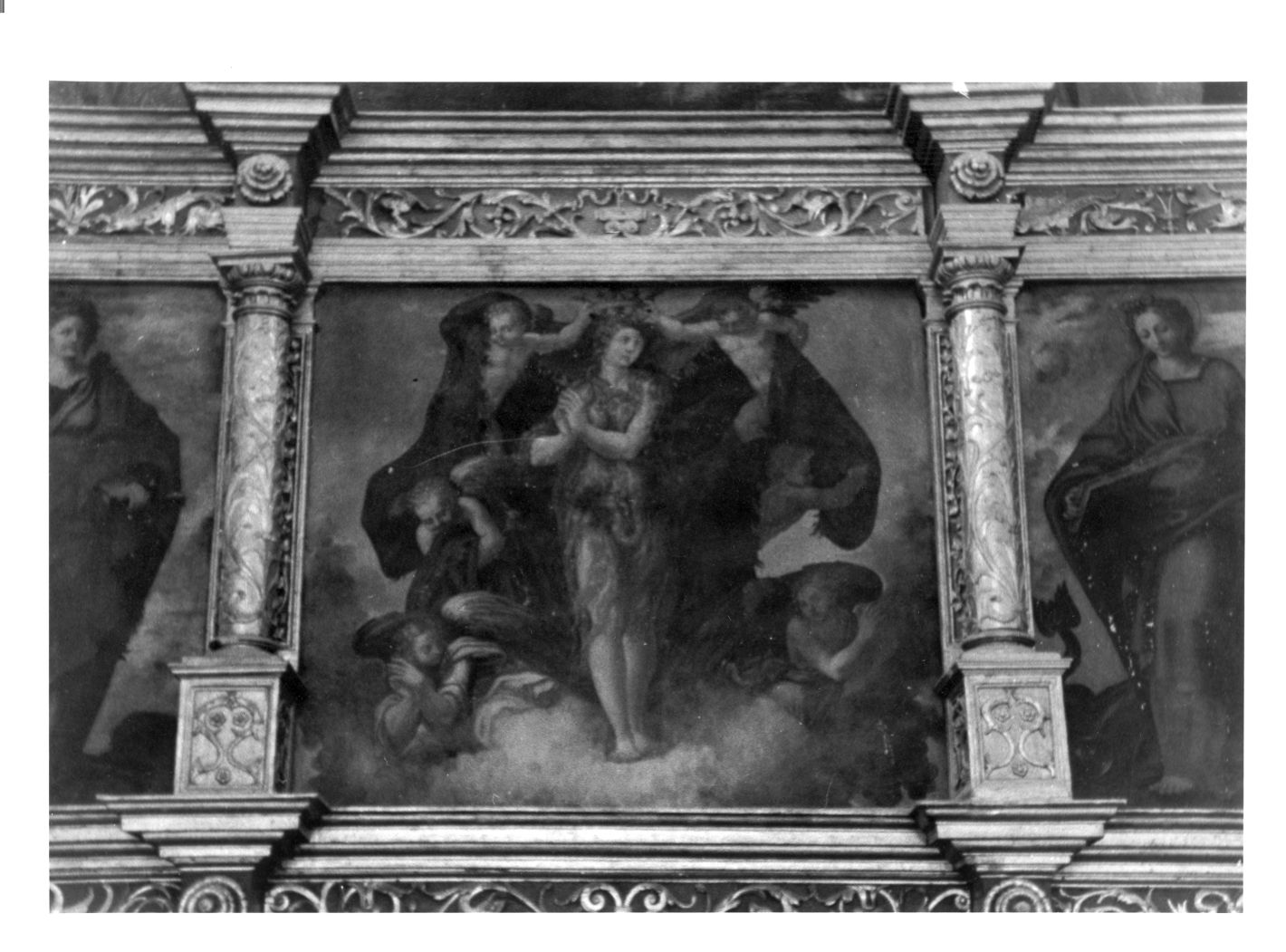 Santa Maria Maddalena (scomparto di polittico, elemento d'insieme) di Cardisco Marco detto Marco Calabrese (attribuito) (prima metà sec. XVI)