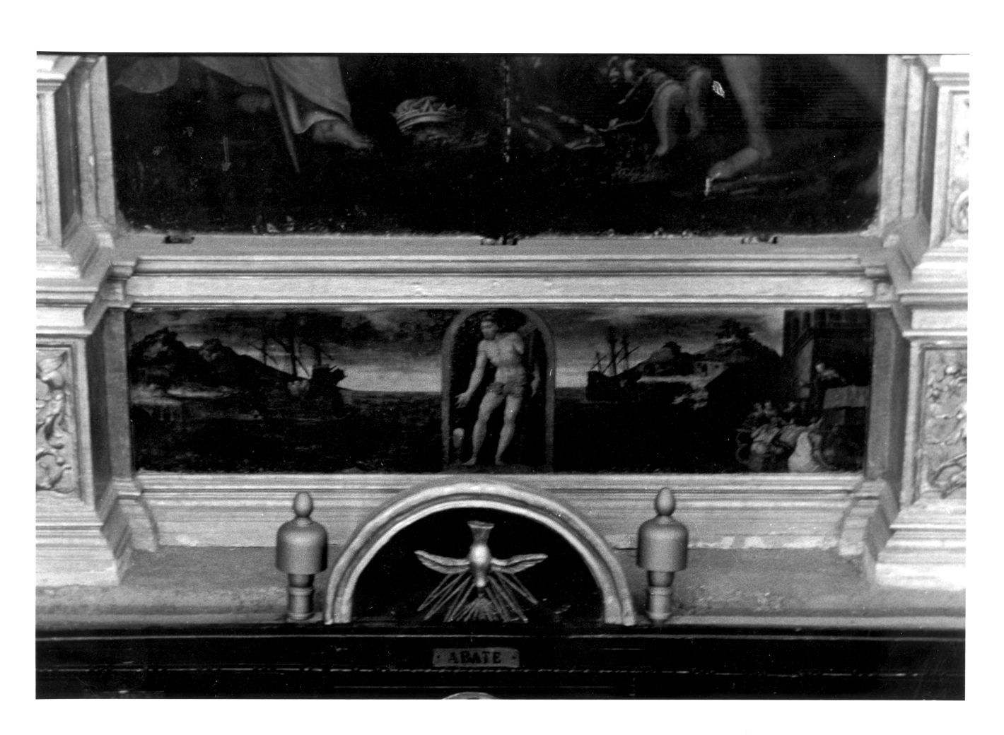 Cristo predice la sua passione (predella, elemento d'insieme) di Cardisco Marco detto Marco Calabrese (attribuito) (prima metà sec. XVI)