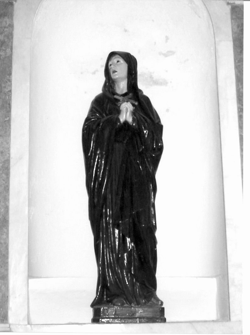 Madonna Addolorata (statua, opera isolata) - bottega Italia meridionale (terzo quarto sec. XIX)
