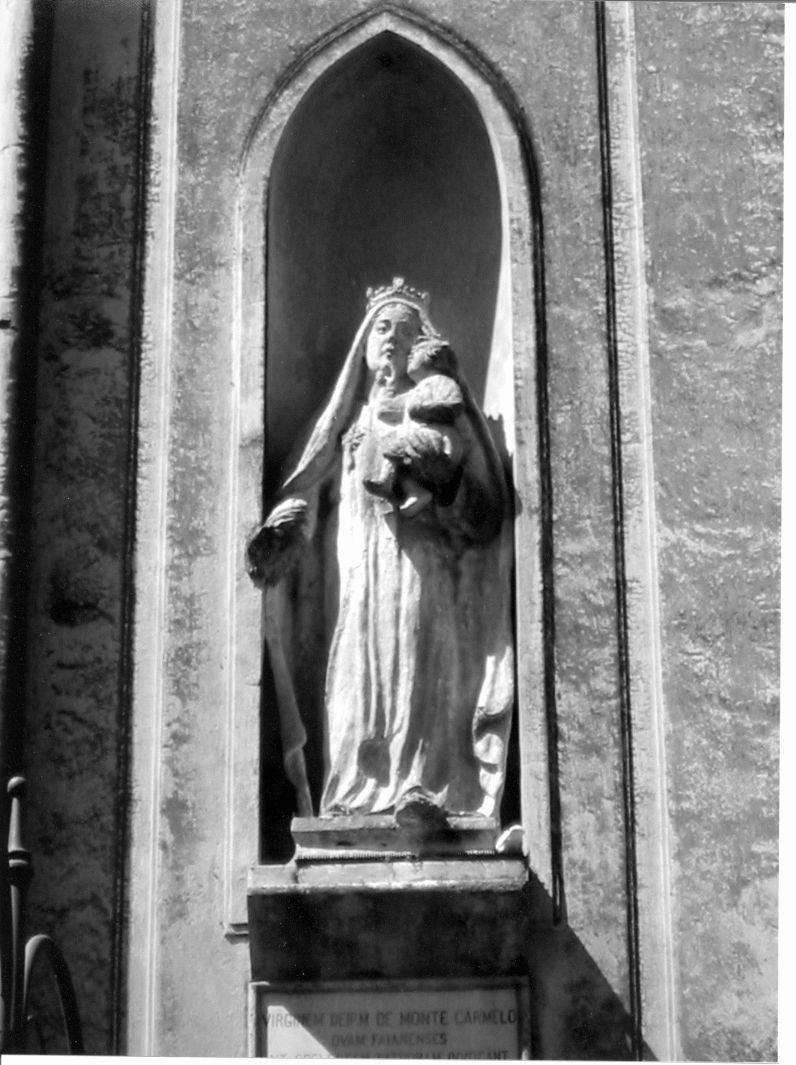 Madonna con Bambino (statua, opera isolata) - bottega Italia meridionale (sec. XV)