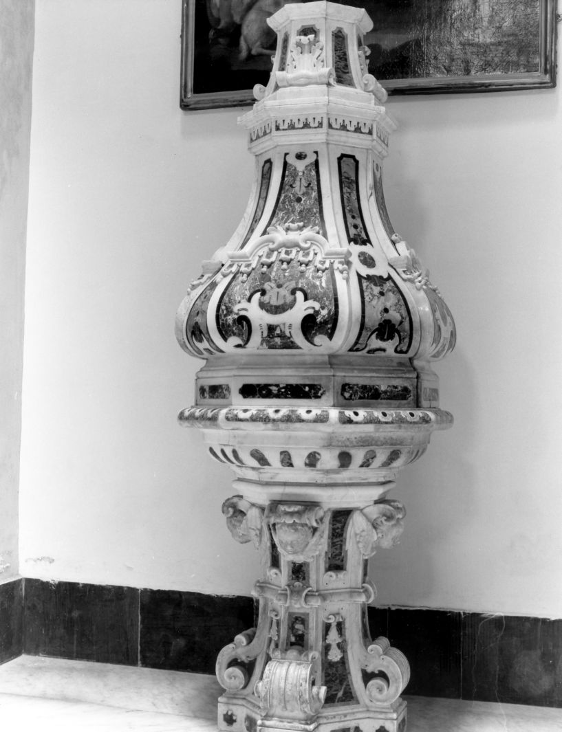 fonte battesimale di Cimmafonte Giuseppe (sec. XVIII)