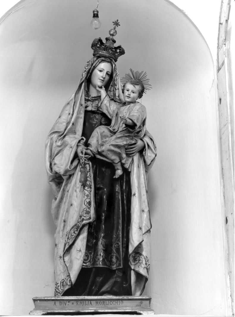 Madonna con Bambino (statua) - bottega napoletana (sec. XX)