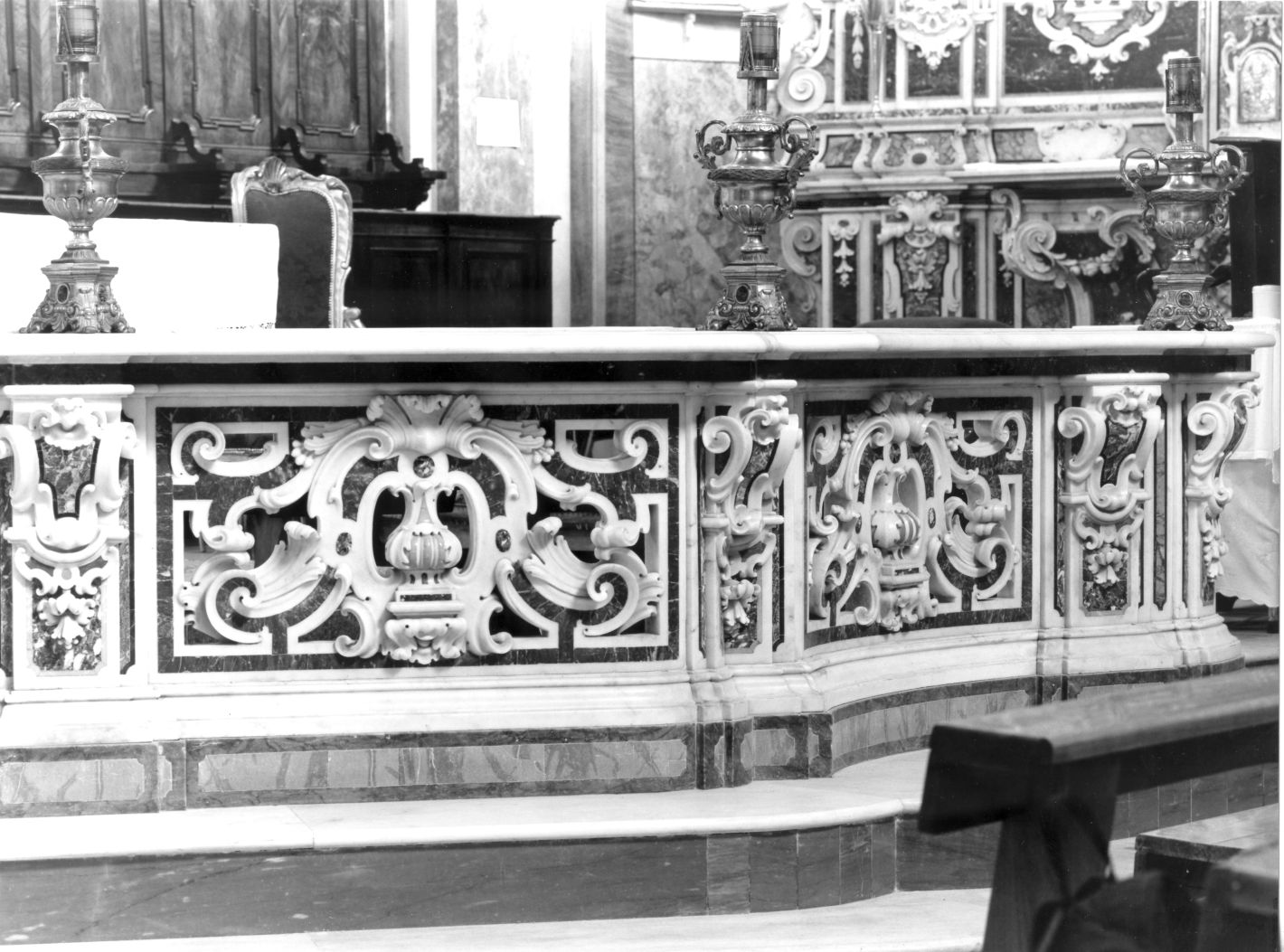 balaustrata di Cimmafonte Giuseppe (attribuito) (sec. XVIII)