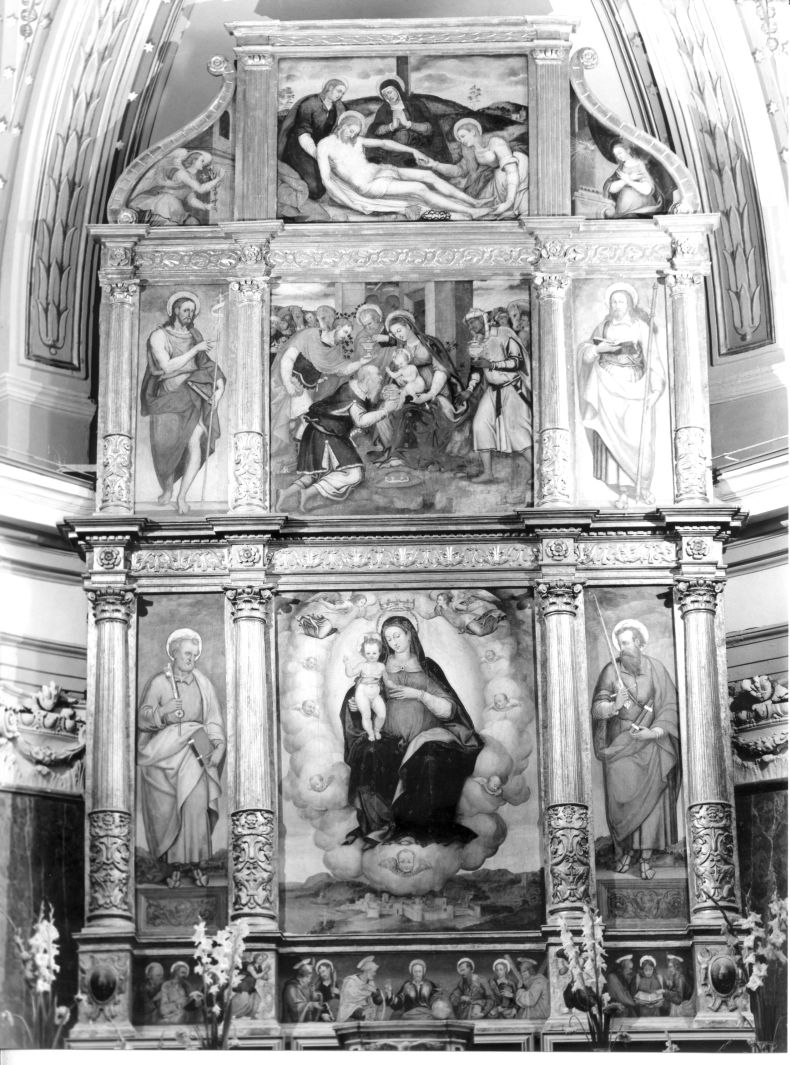 polittico di Tramontano Decio (sec. XVI)