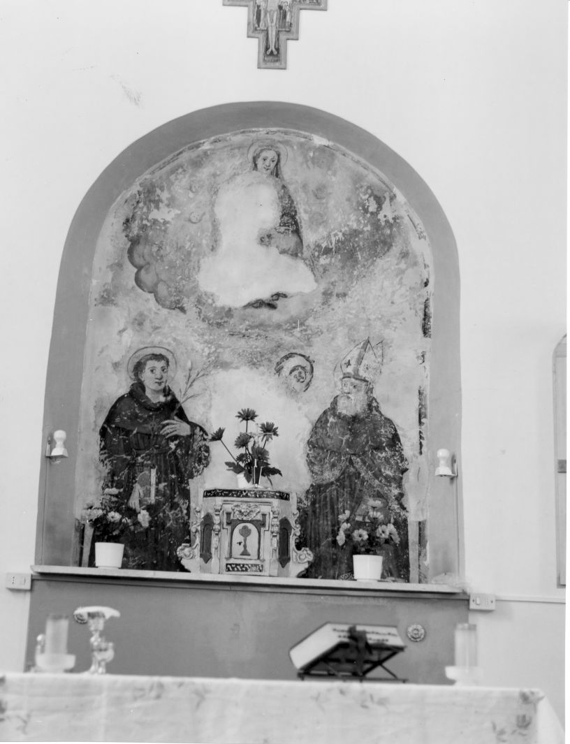 Madonna tra Santi (dipinto) - ambito Italia meridionale (sec. XVIII)