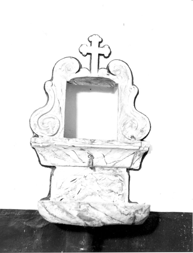 lavabo da sacrestia - bottega Italia meridionale (sec. XVIII)