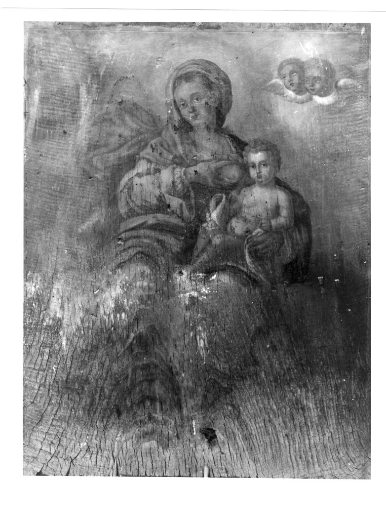 Madonna con Bambino (dipinto) - ambito campano (sec. XVII)