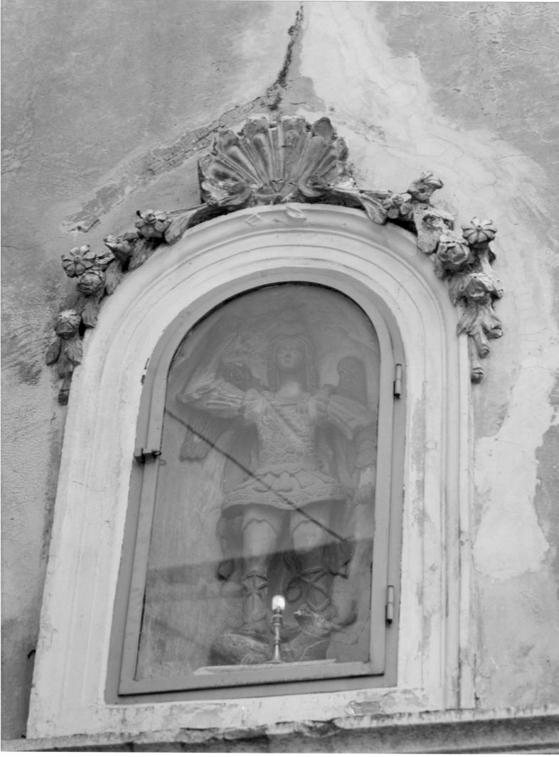 San Michelicchio, San Michele Arcangelo (scultura) - bottega campana (inizio sec. XVIII)