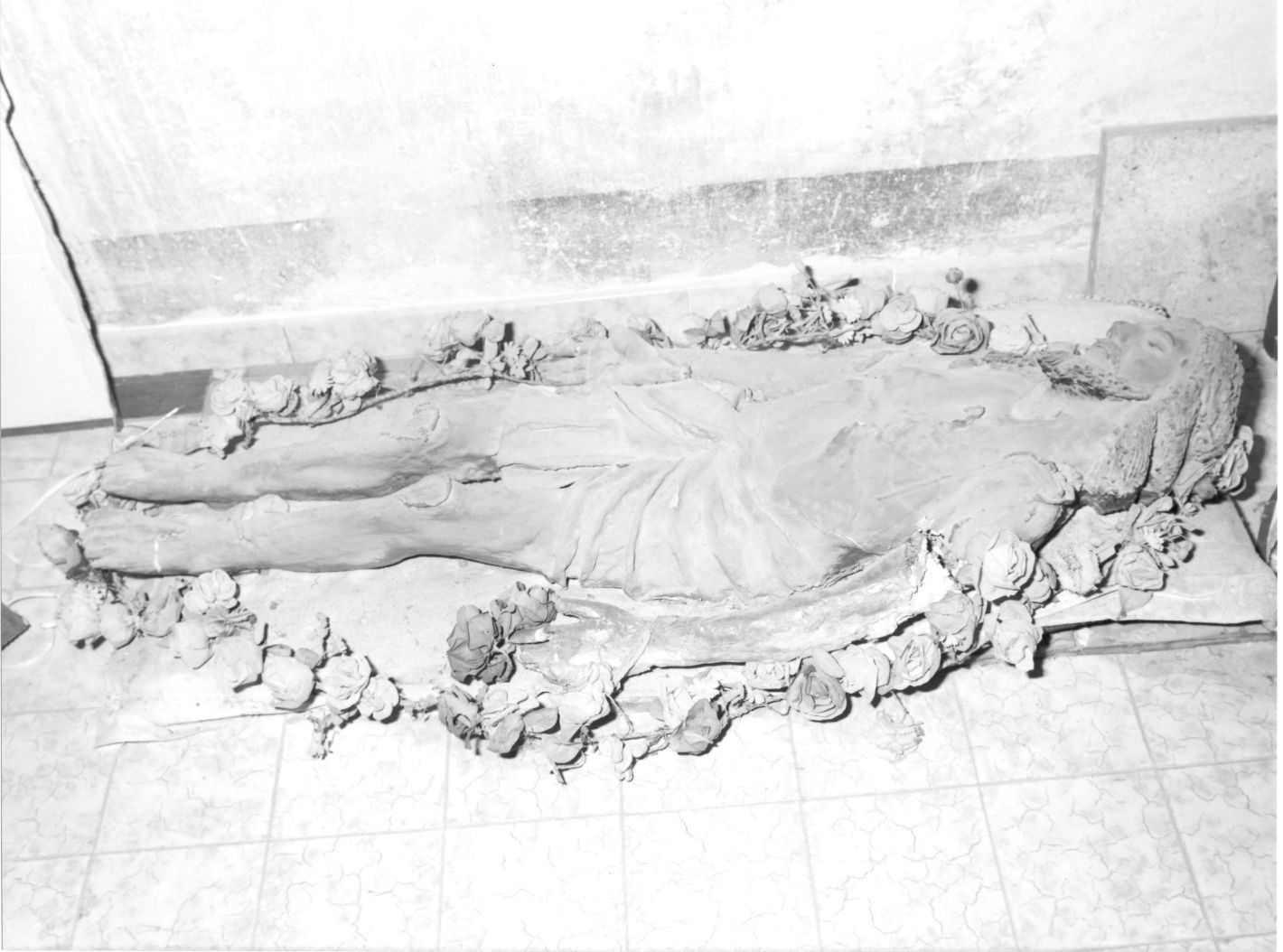 Cristo morto (statua) - bottega Italia meridionale (sec. XIX)