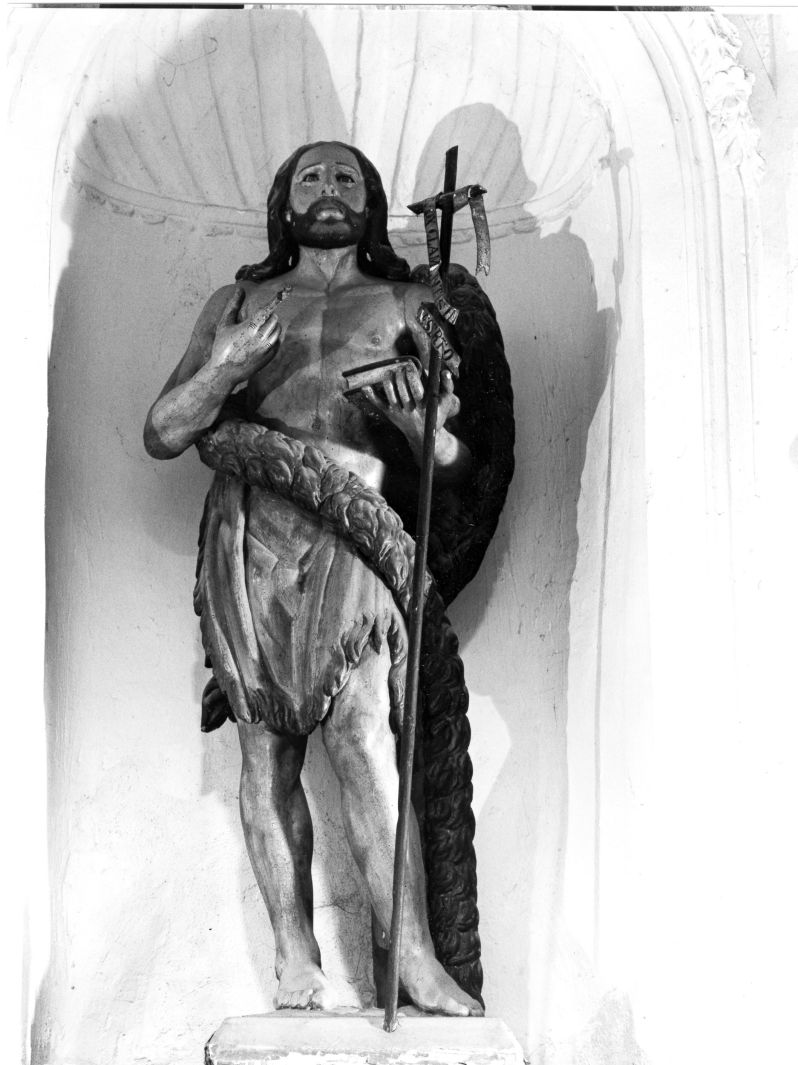 San Giovanni Battista (statua) - bottega campana (fine/inizio secc. XVIII/ XIX)