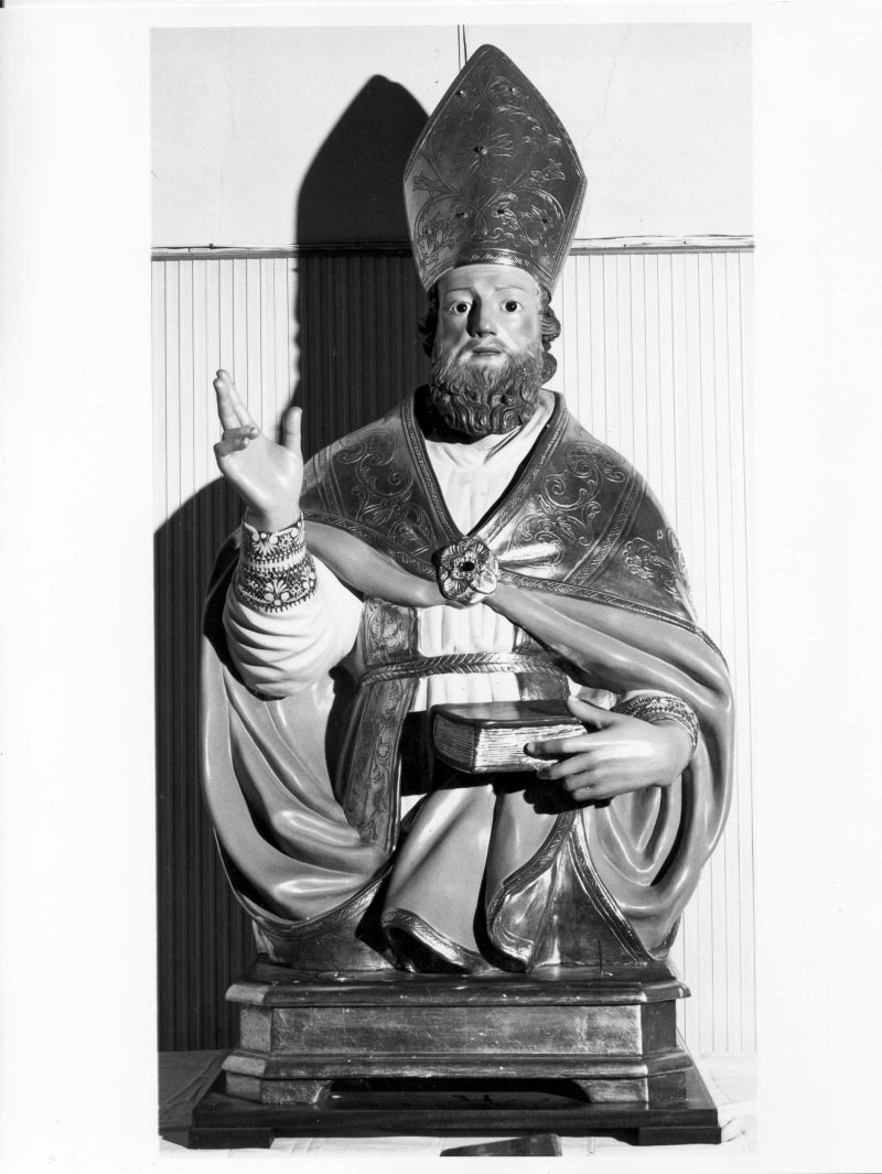 San Cipriano (scultura) - bottega campana (sec. XIX)
