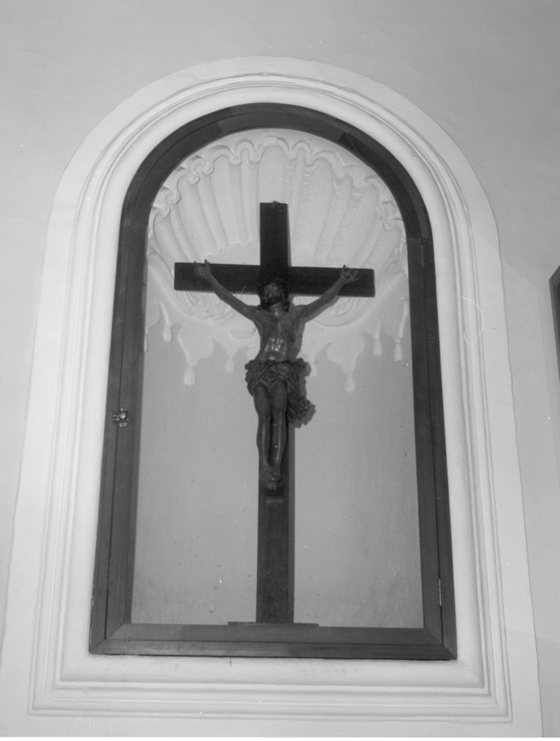 Cristo crocifisso (crocifisso) - ambito Italia meridionale (sec. XIX)