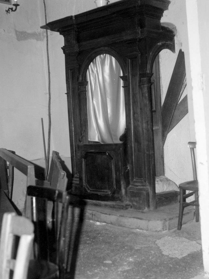 confessionale - bottega campana (sec. XIX)