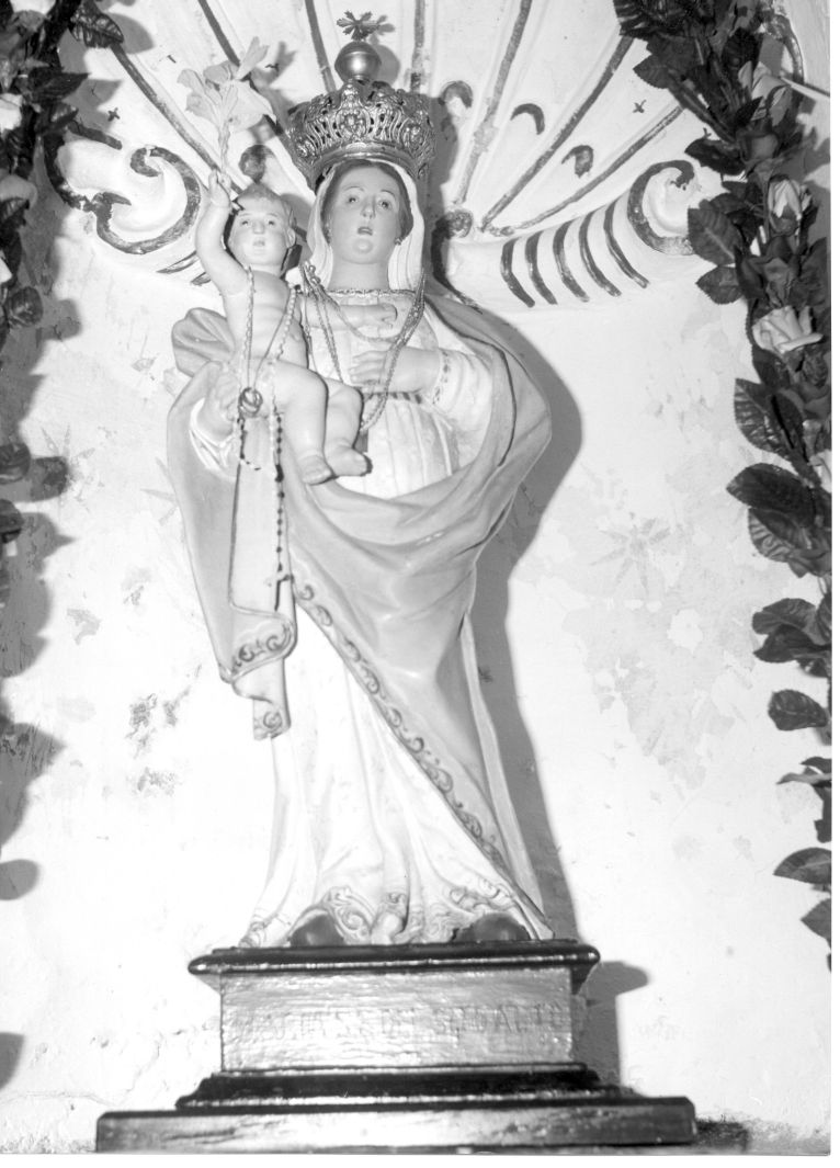 Santa Maria di Sito Alto, Madonna con Bambino (statua) - bottega Italia meridionale (sec. XIX)