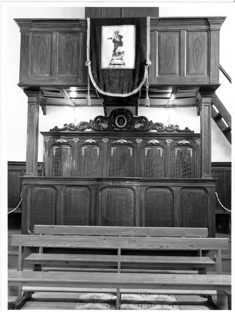 stalli del coro - bottega campana (sec. XIX)
