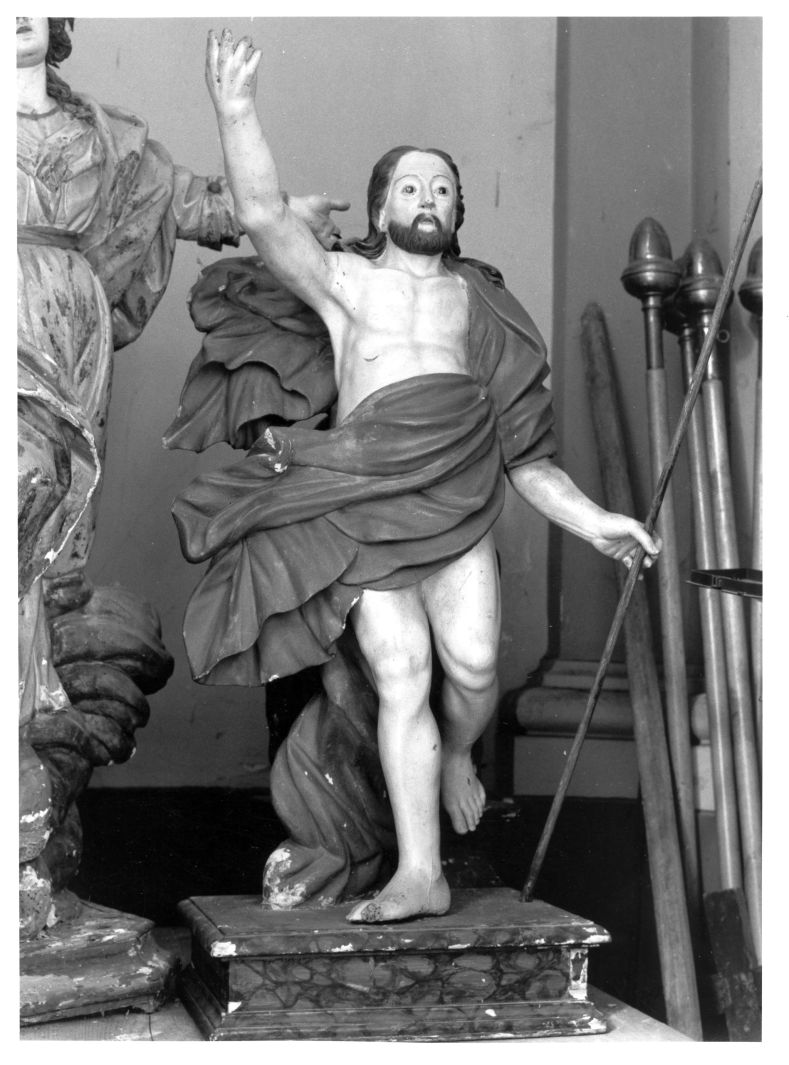Cristo benedicente (statua) - bottega campana (fine sec. XVIII)