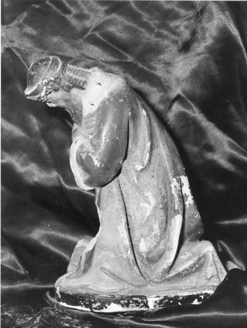 Melchiorre (statuetta di presepio) - bottega cilentana (sec. XIX)