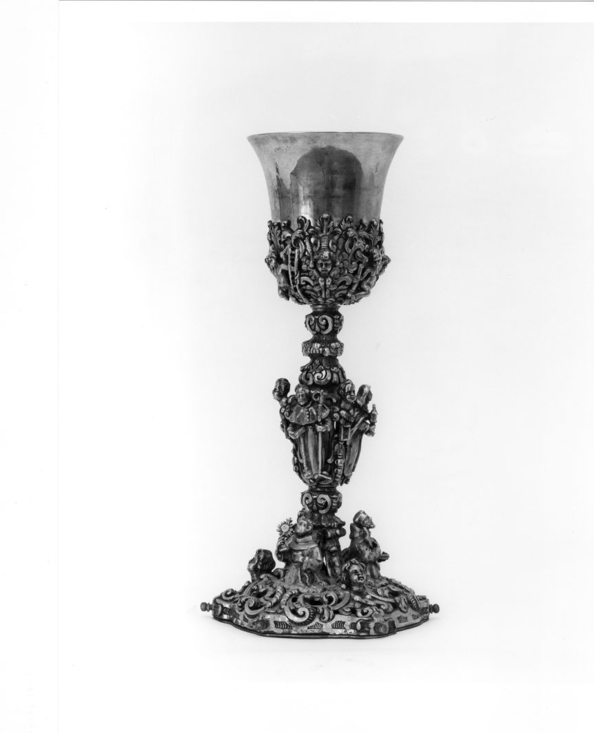 calice - bottega napoletana (secc. XVII/ XIX)