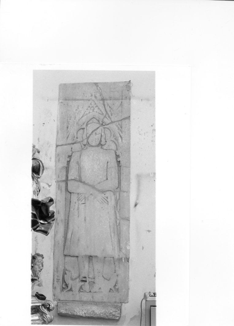 lastra tombale - bottega campana (sec. XIV)