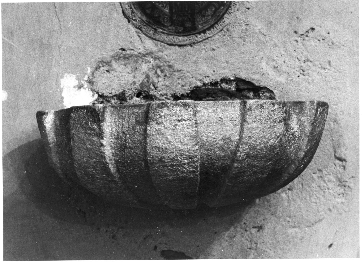 acquasantiera - bottega Italia meridionale (sec. XVIII)