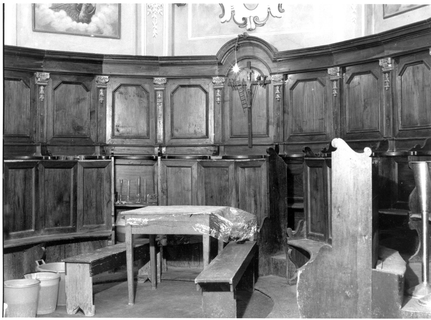 stalli del coro di De Gioia Vincenzo (sec. XVIII)