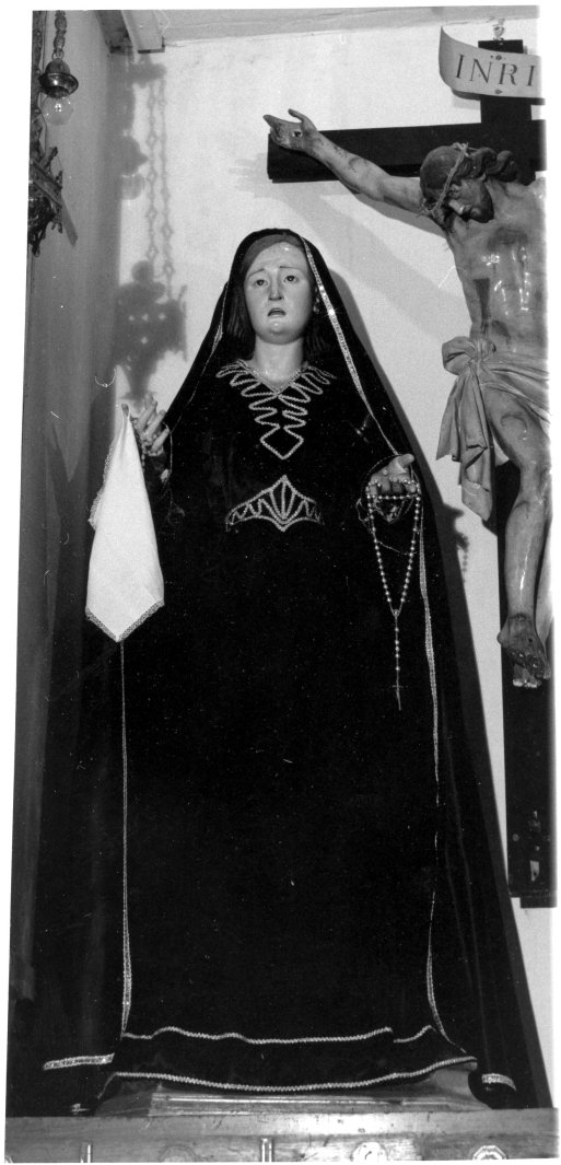 Madonna Addolorata (manichino) - bottega Italia meridionale (sec. XIX)