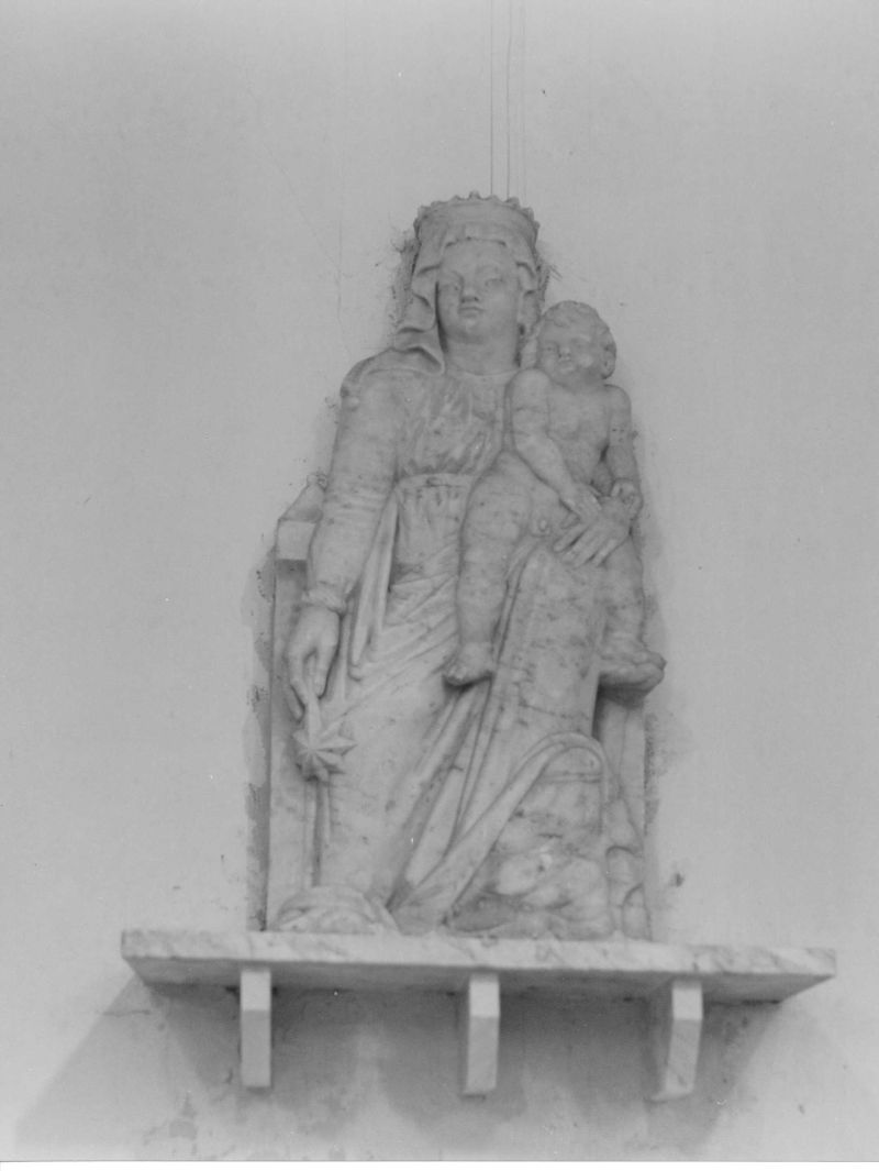Madonna della Stella, Madonna con Bambino (statua) - bottega campana (sec. XIX)