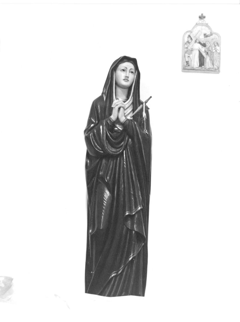 Madonna Addolorata (statua) - bottega campana (sec. XIX)