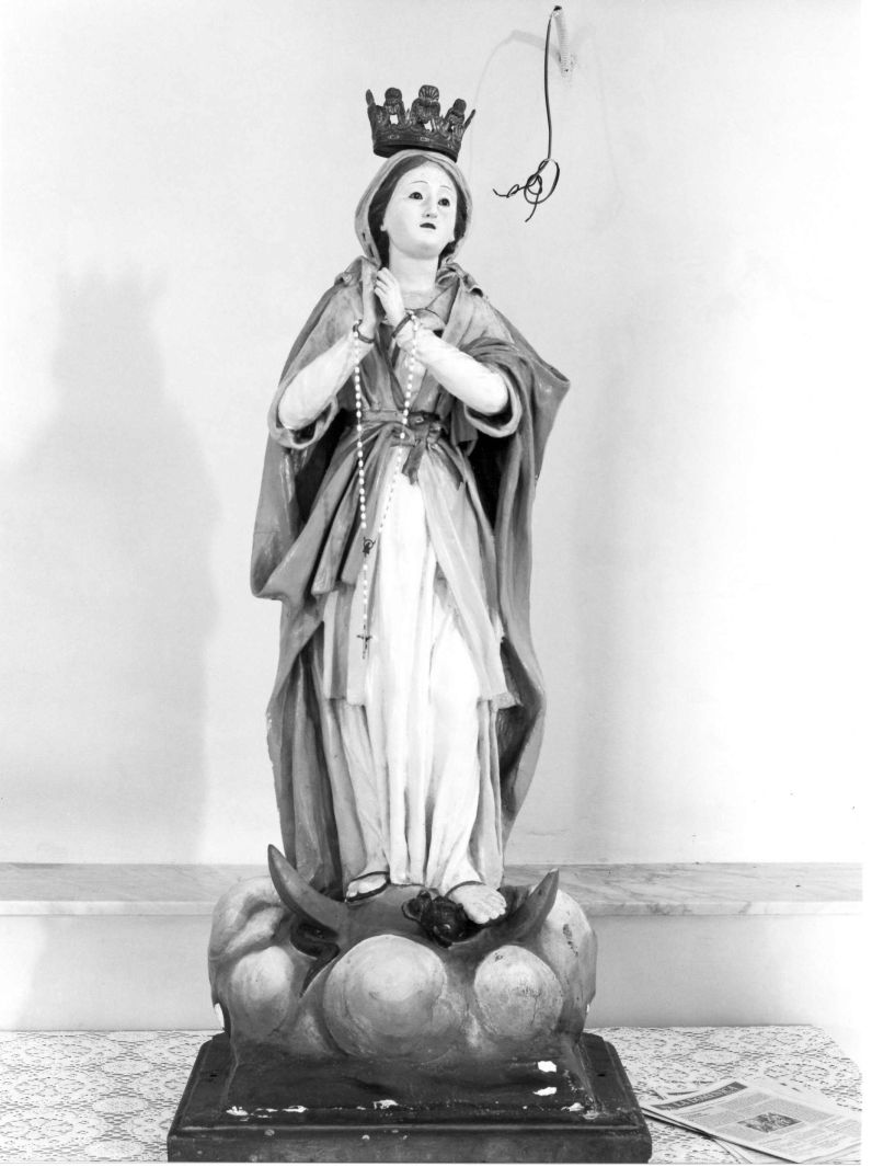 Madonna Immacolata (statua) - bottega campana (prima metà sec. XIX)