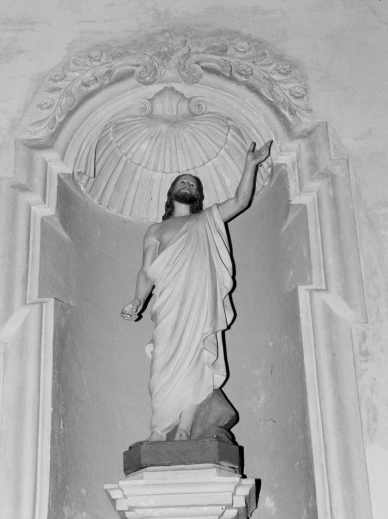Cristo risorto (statua, opera isolata) - bottega campana (prima metà sec. XX)