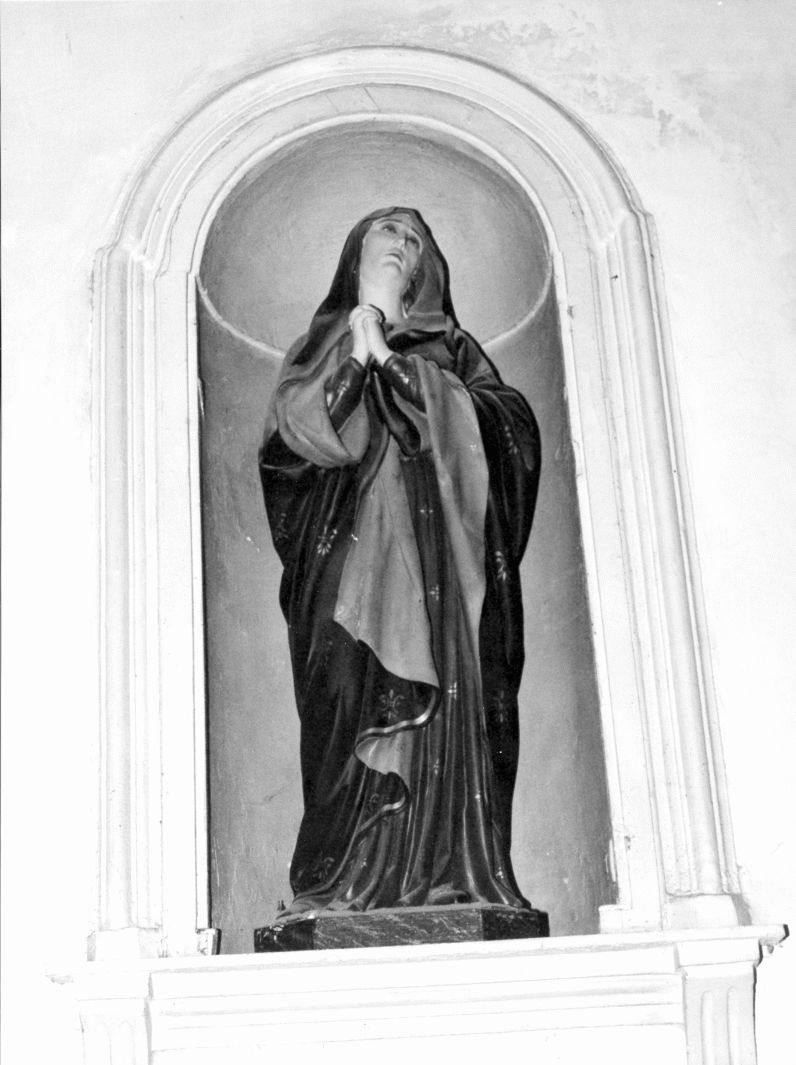 Madonna Addolorata (statua, opera isolata) - bottega campana (prima metà sec. XX)
