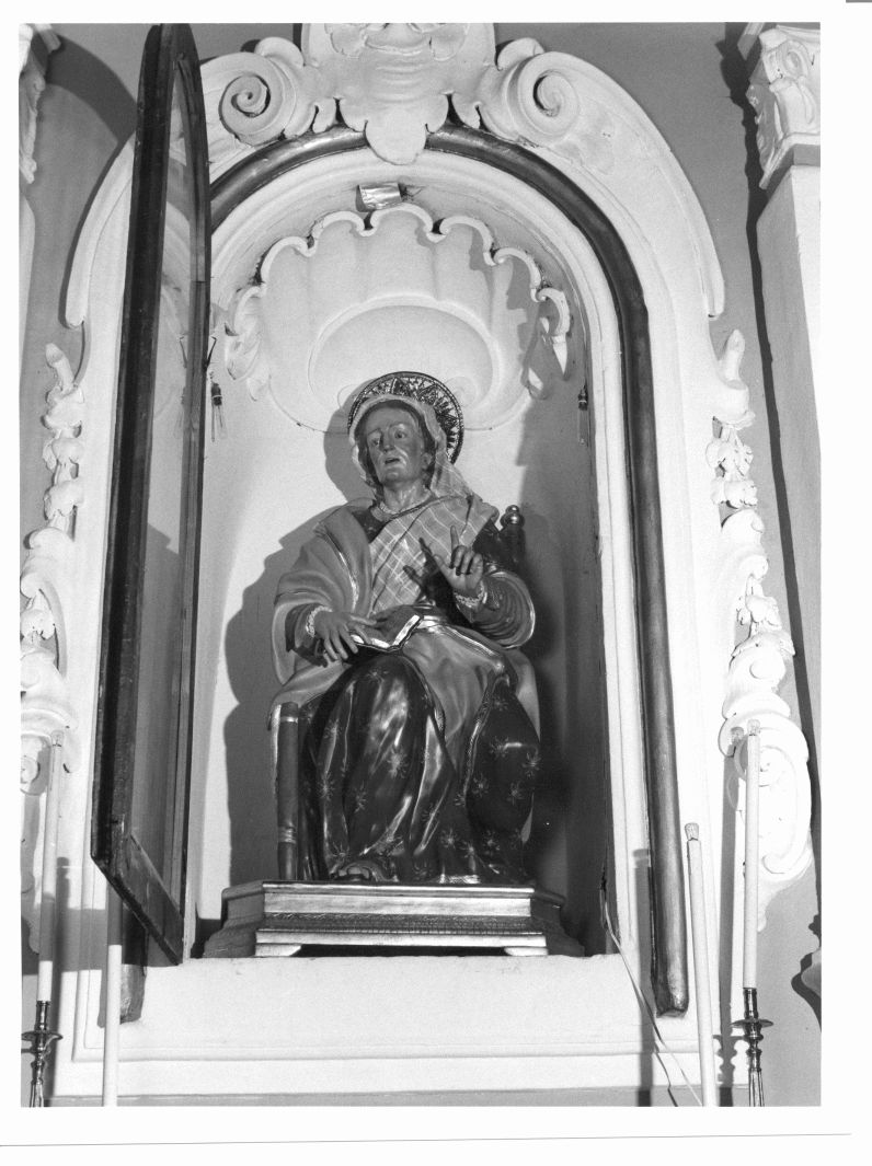 Sant'Anna (statua, elemento d'insieme) - bottega napoletana (sec. XVIII)