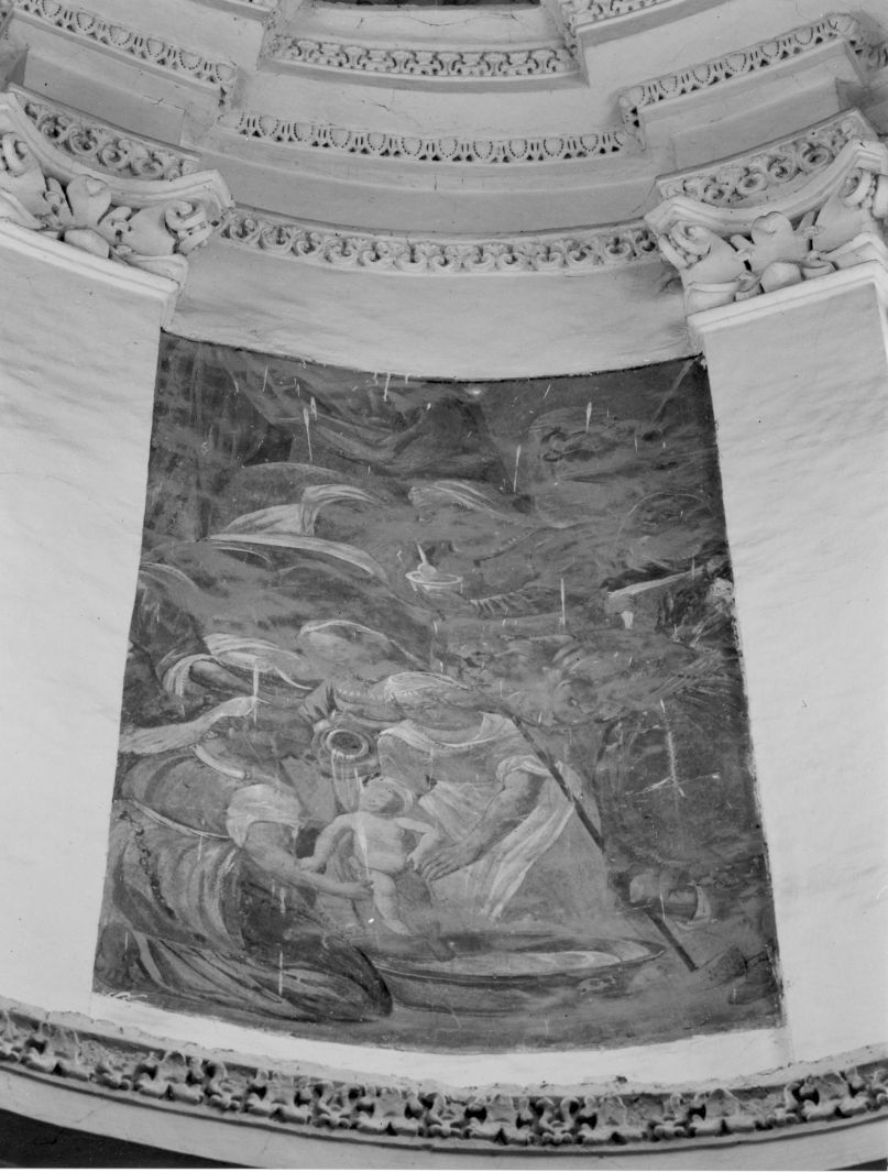 nascita di Maria Vergine (dipinto, elemento d'insieme) - ambito cilentano (sec. XVIII)