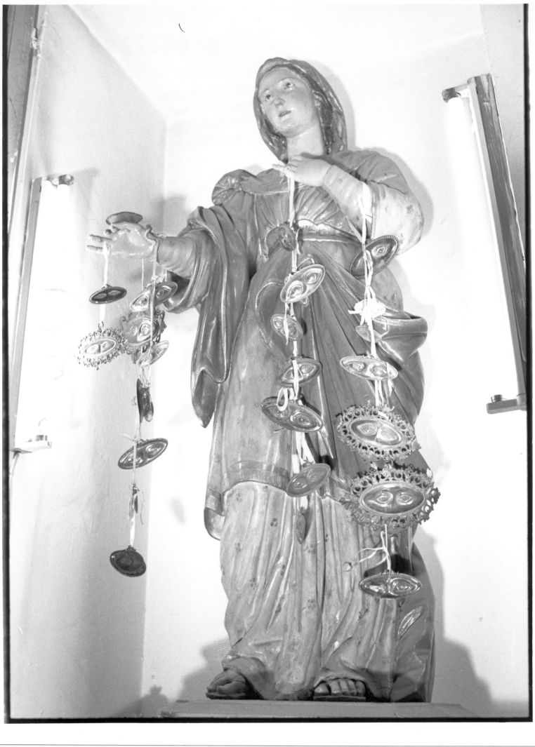 Santa Lucia (statua) - bottega napoletana (fine/inizio secc. XIX/ XX)