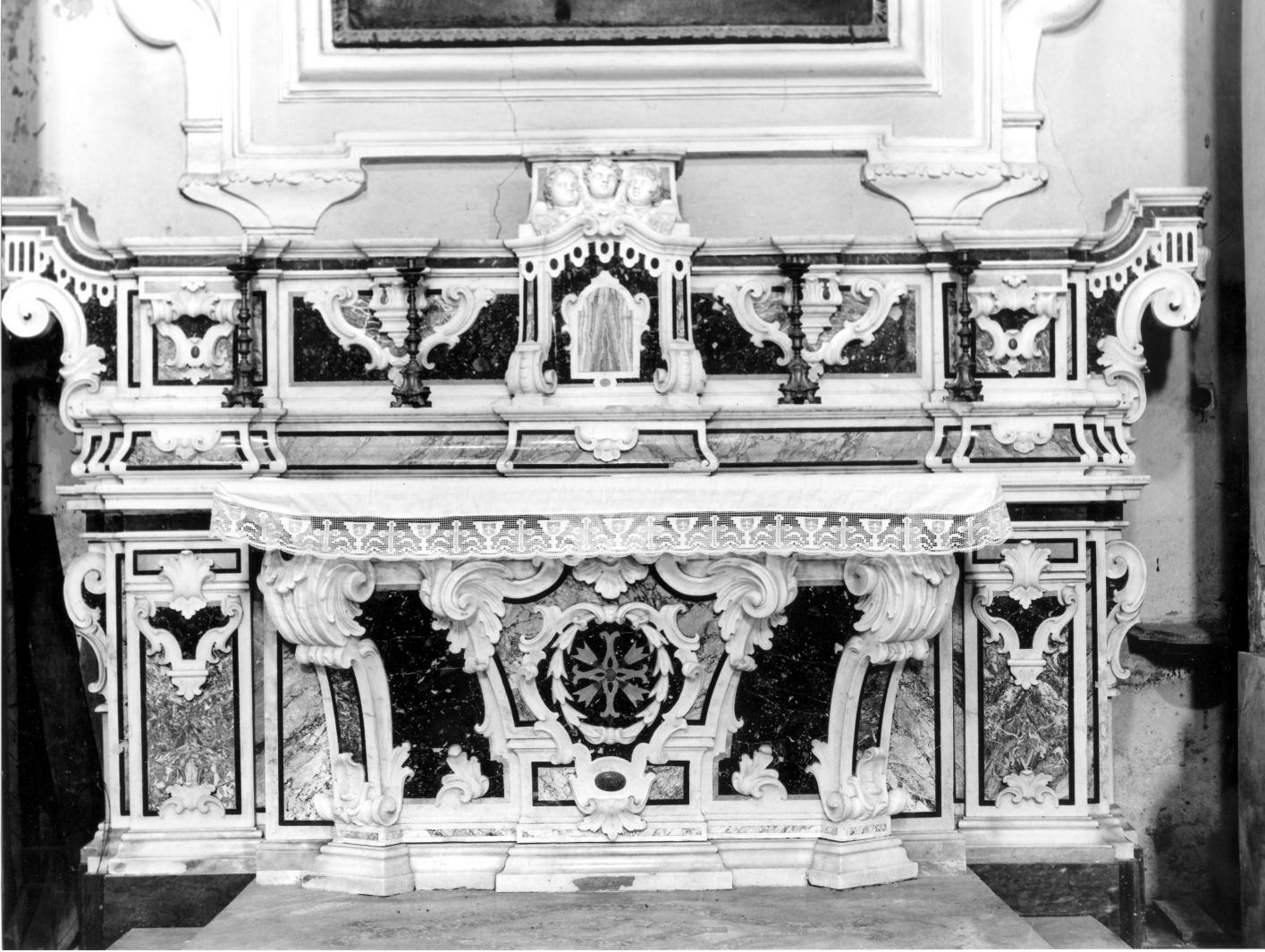 altare, serie - bottega napoletana (prima metà sec. XVIII)