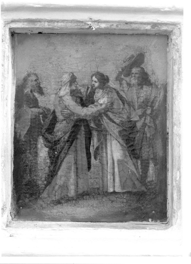 visitazione (dipinto, ciclo) - ambito campano (sec. XVII)