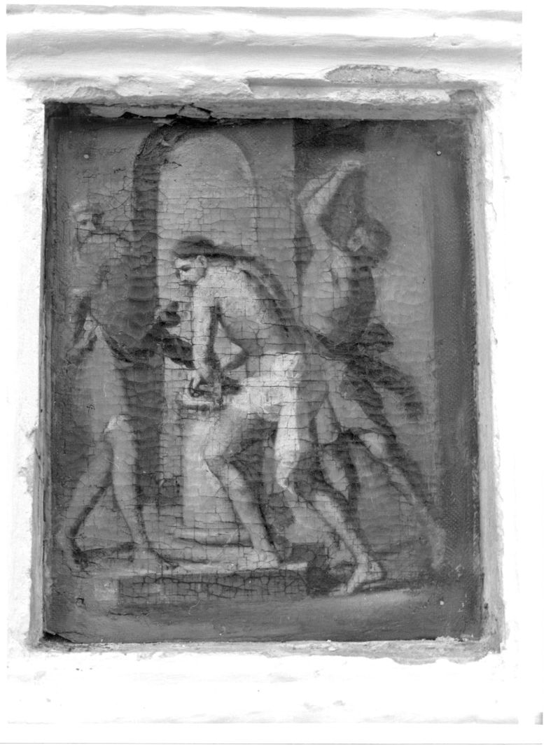 Cristo flagellato (dipinto, ciclo) - ambito campano (sec. XVII)