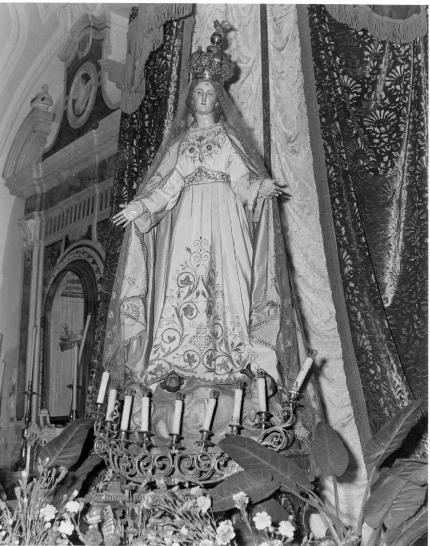 Madonna Immacolata (manichino) - bottega campana (prima metà sec. XIX)