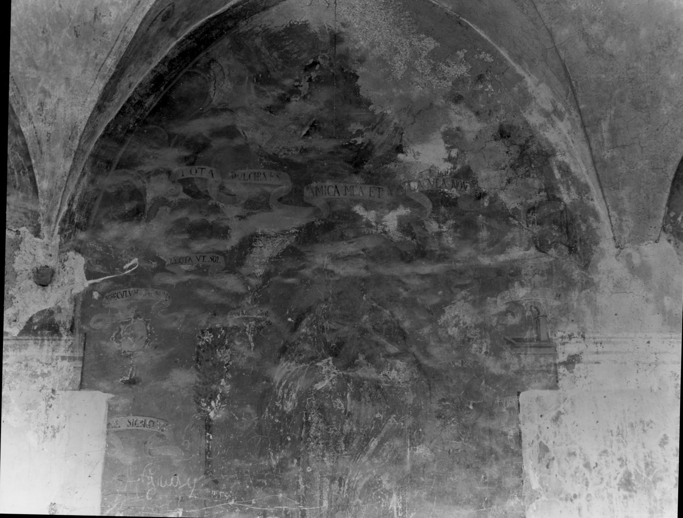 episodio della vita di San Francesco d'Assisi (dipinto) - ambito campano (sec. XVI)